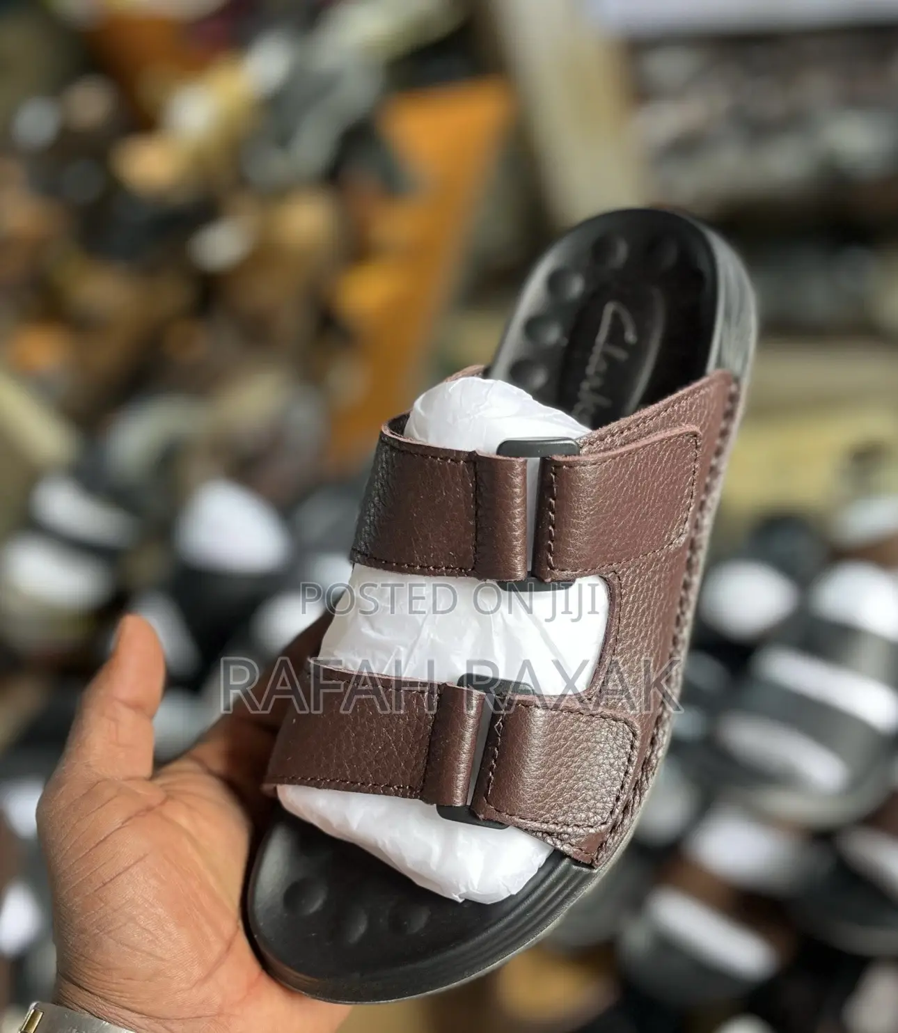 Original Classic Brown Straps Clarks Leather Sandals