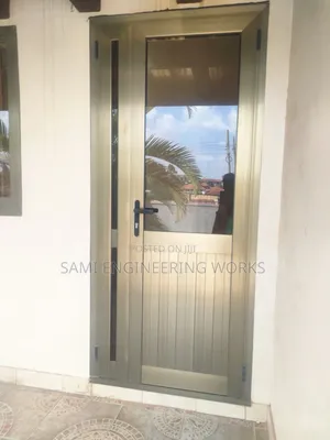 Euro Swinging Bronze Aluminum Door Wakiso
