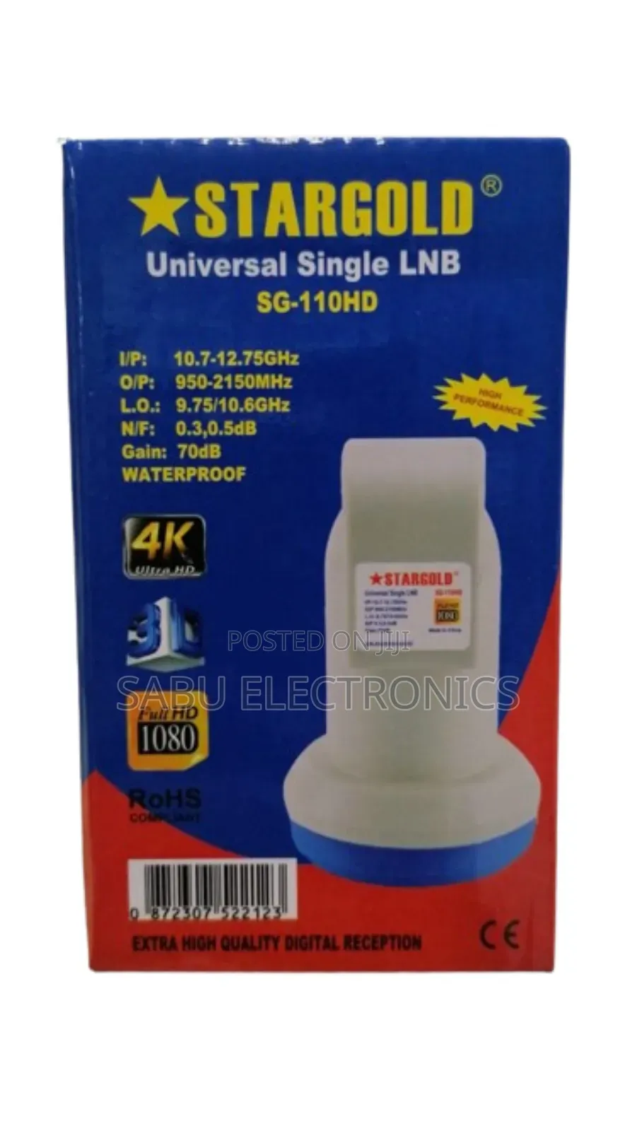 Universal Single LNB Sg-110hd- Full Hd