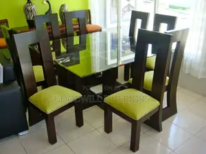 Coffee Brown Eight Seater Dinning Table