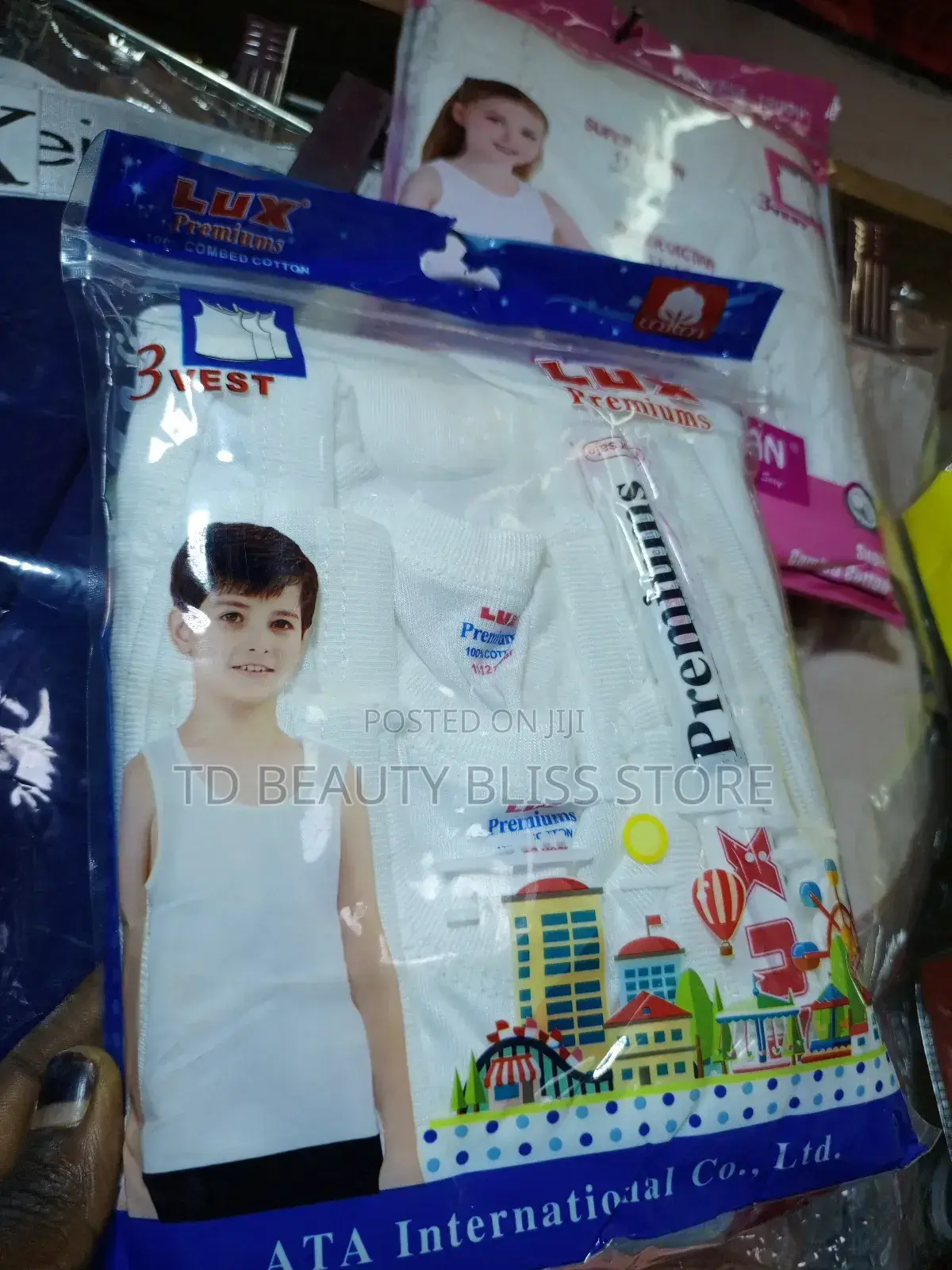 Kids Vests 3pcs Pack