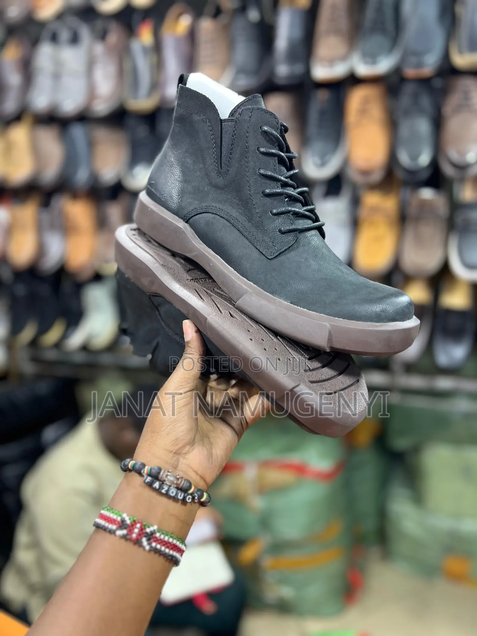 Black Clark’S High Boots Shoes