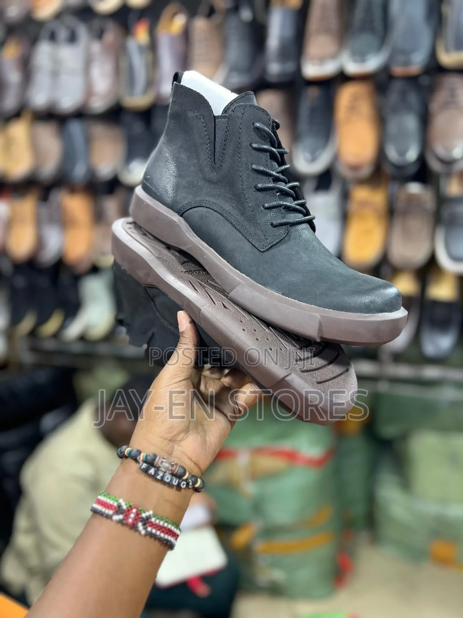 Black Clark’S High Boots Shoes