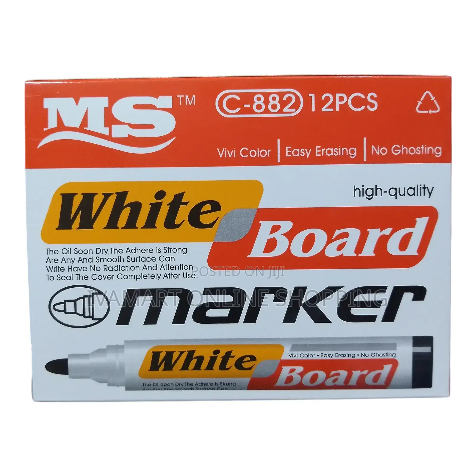 A Box White Board Marker - Erasable
