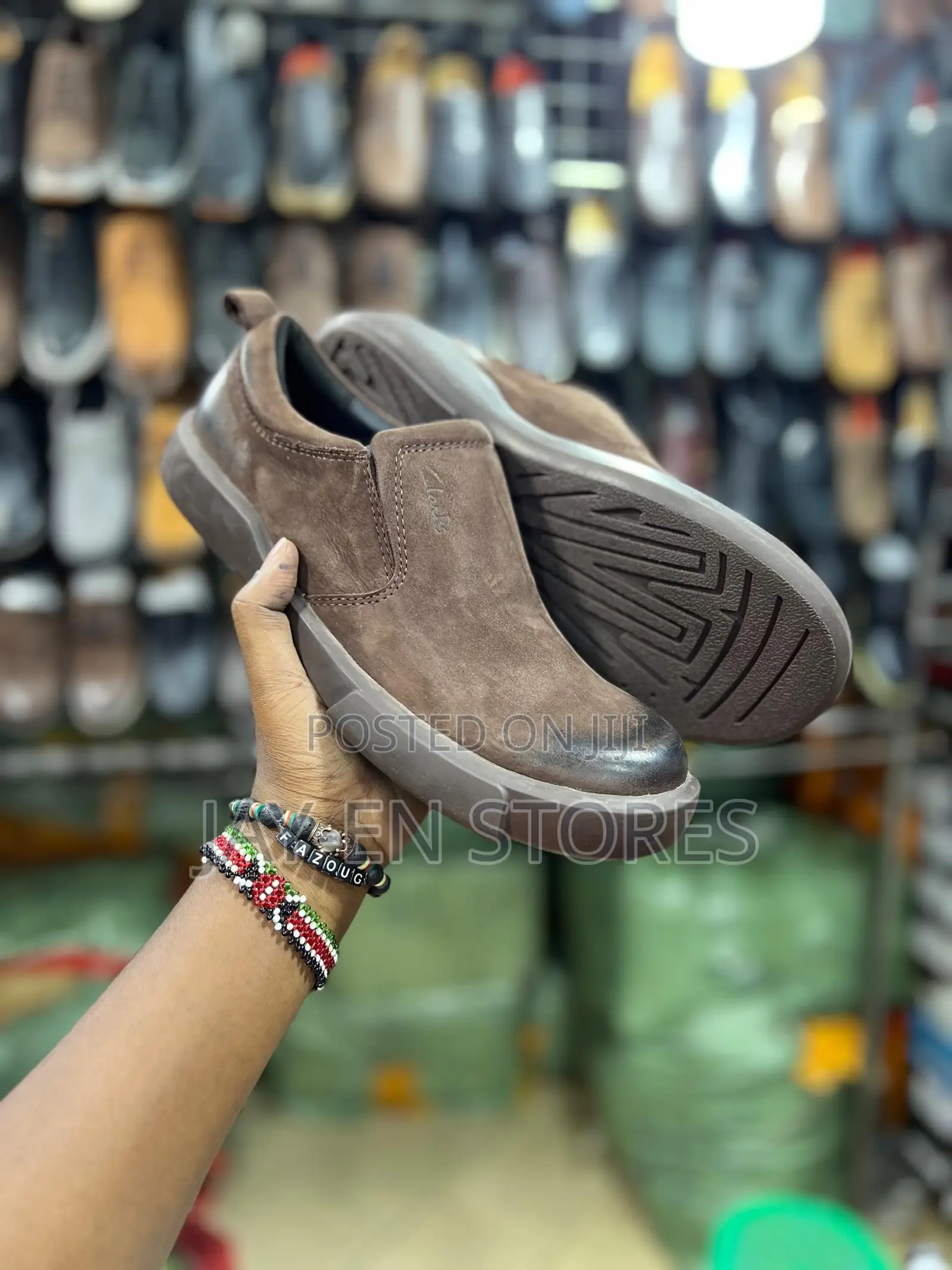 Coffee Brown Clarks Shoes