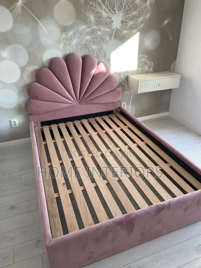 Cream 5 by 6 Bed