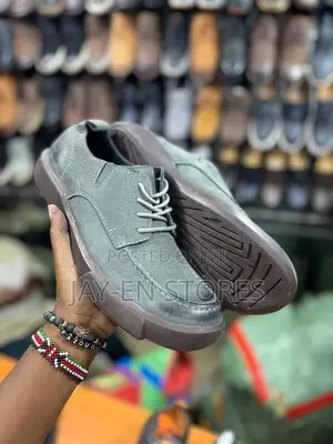 Gray Clark’S Loafers Shoes