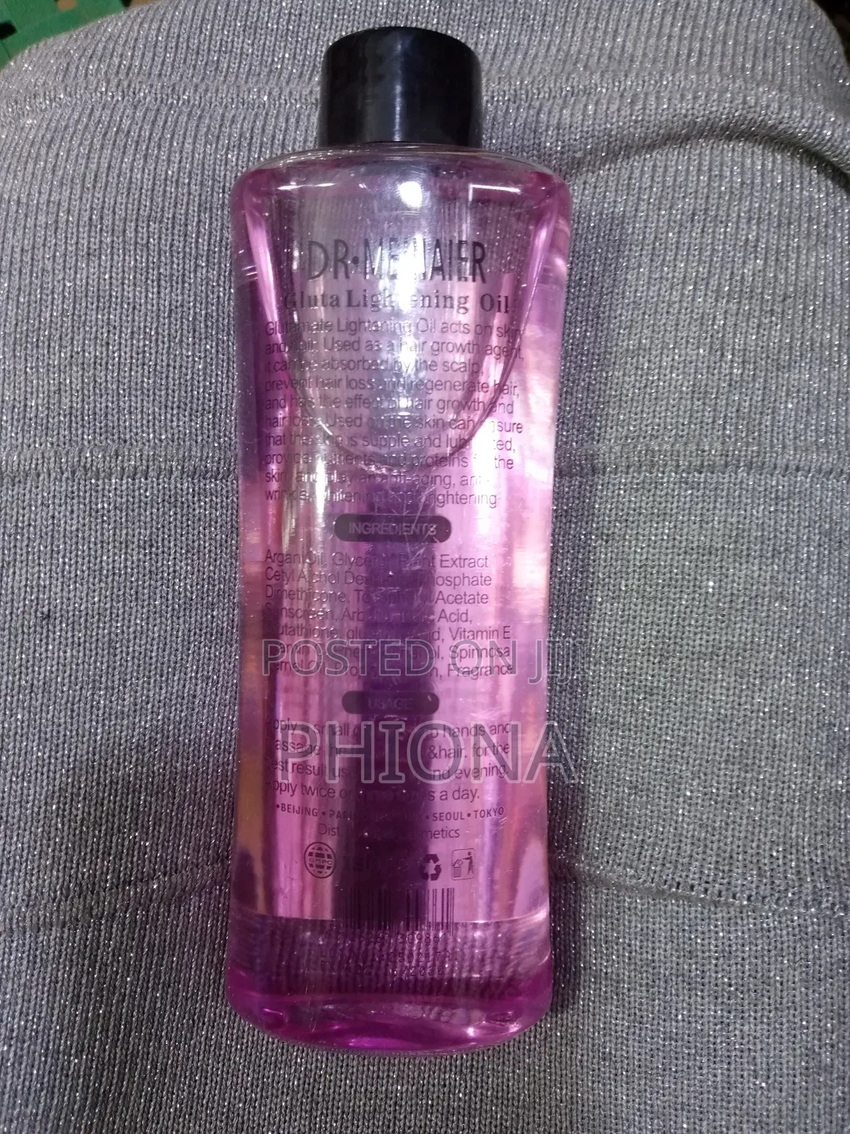 Nano White Gluta Face and Body Oil