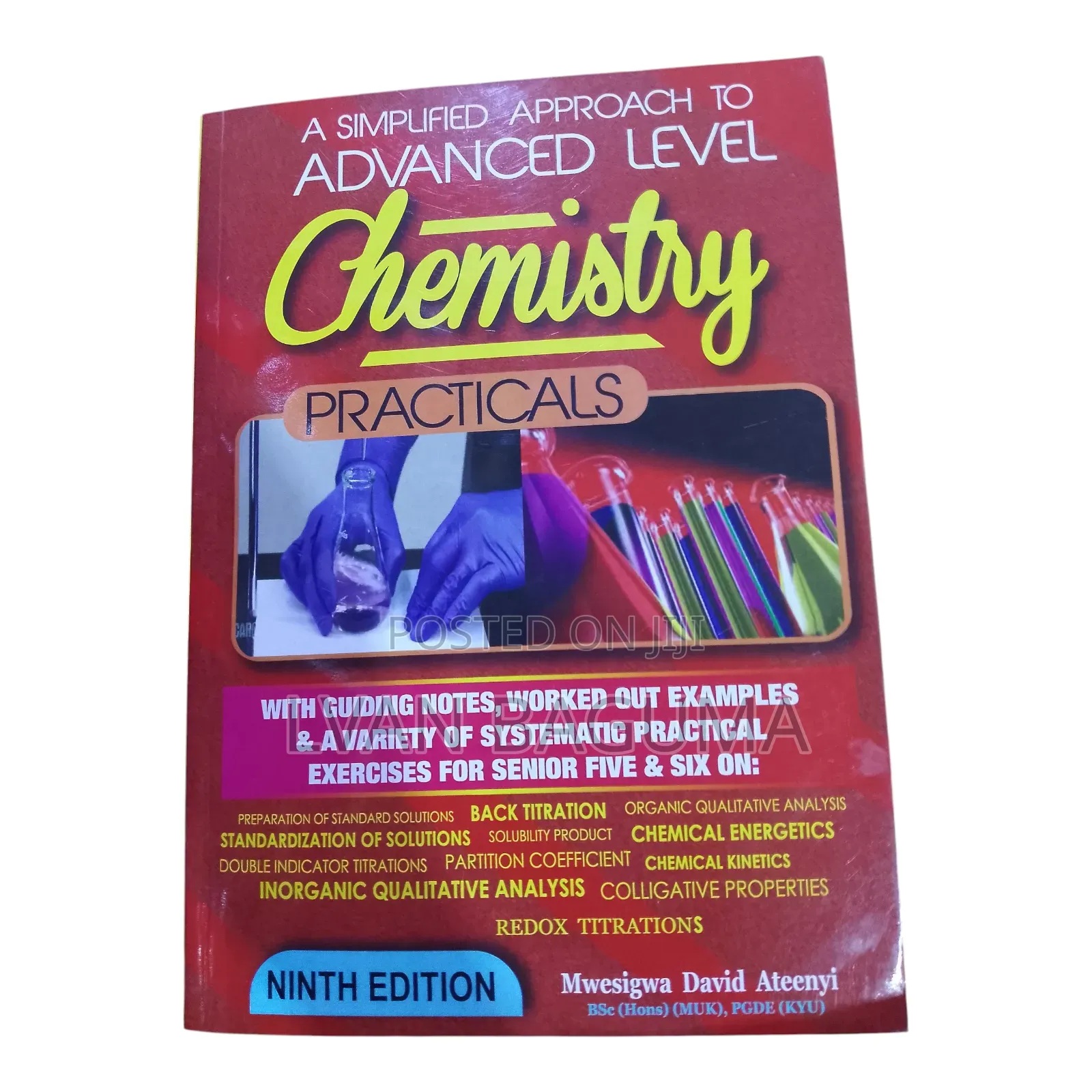 A' Level Chemistry Practicals Book - Mwesigwe David