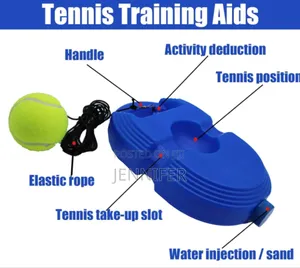 Portable Self Training Tennis Set