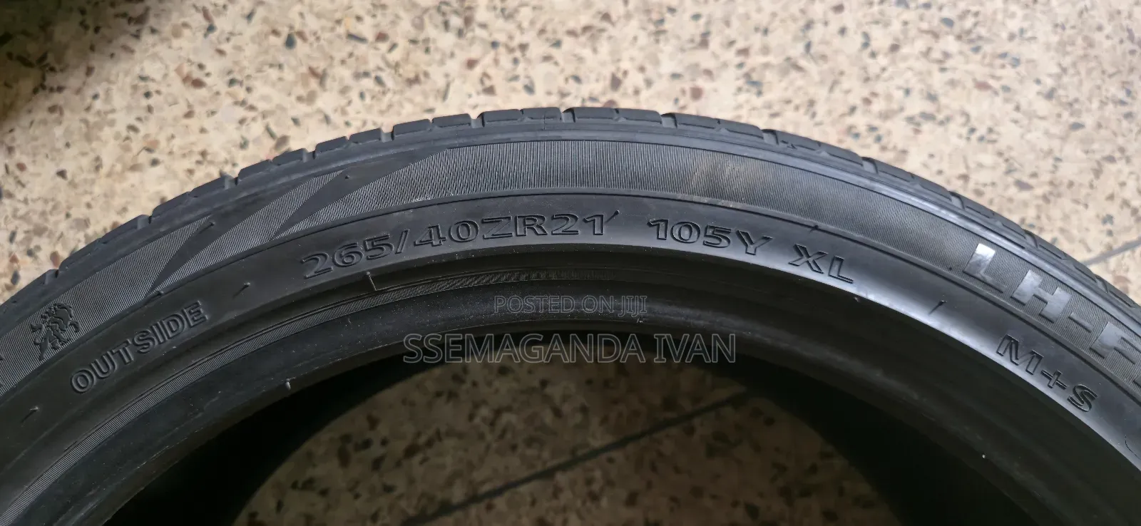 265/40r21 Original Lh Five Foreign Used Tires