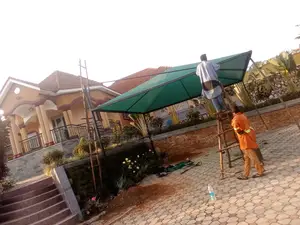 3 Cars Shade Parking Canopy Water and Sun 100%