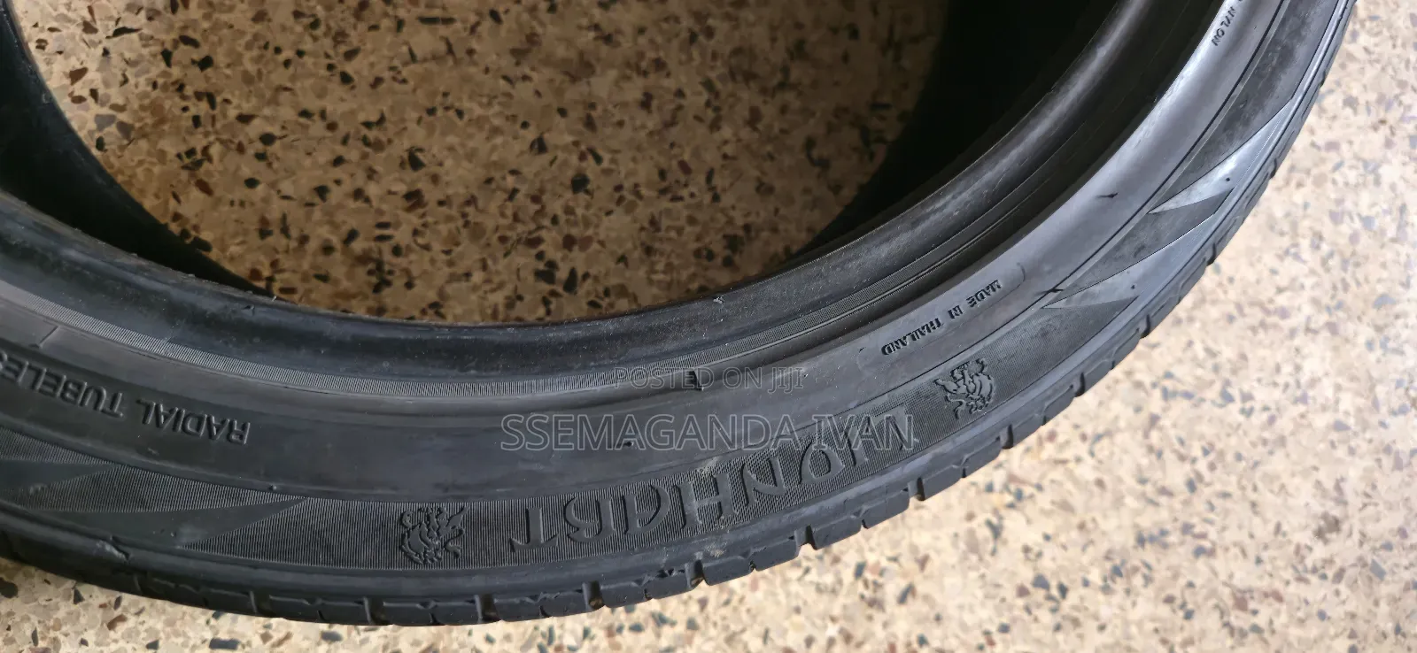 265/40r21 Lionhart Used Made in Thailand Used