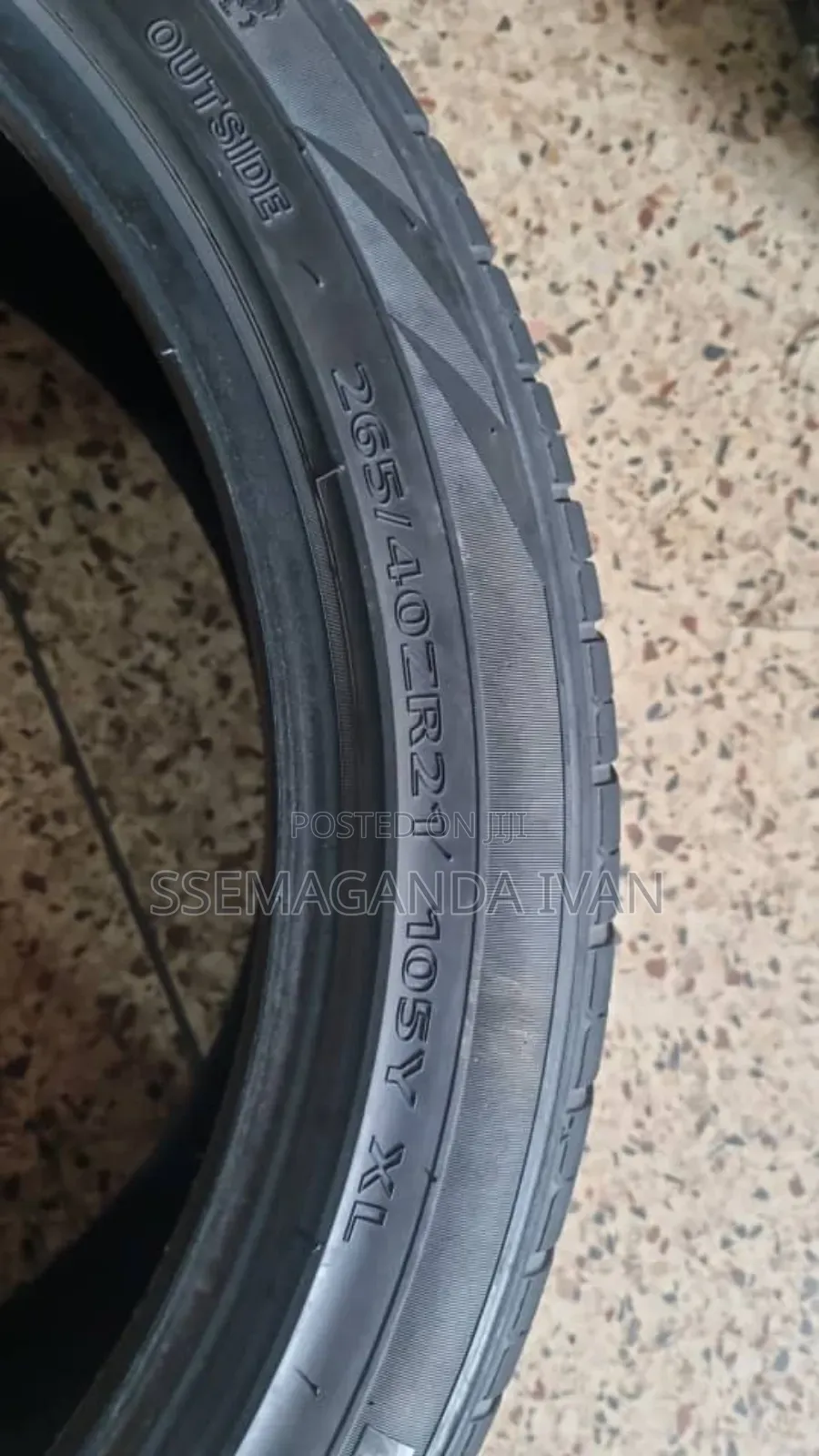 265/40r21 Lionhart Used Made in Thailand Used
