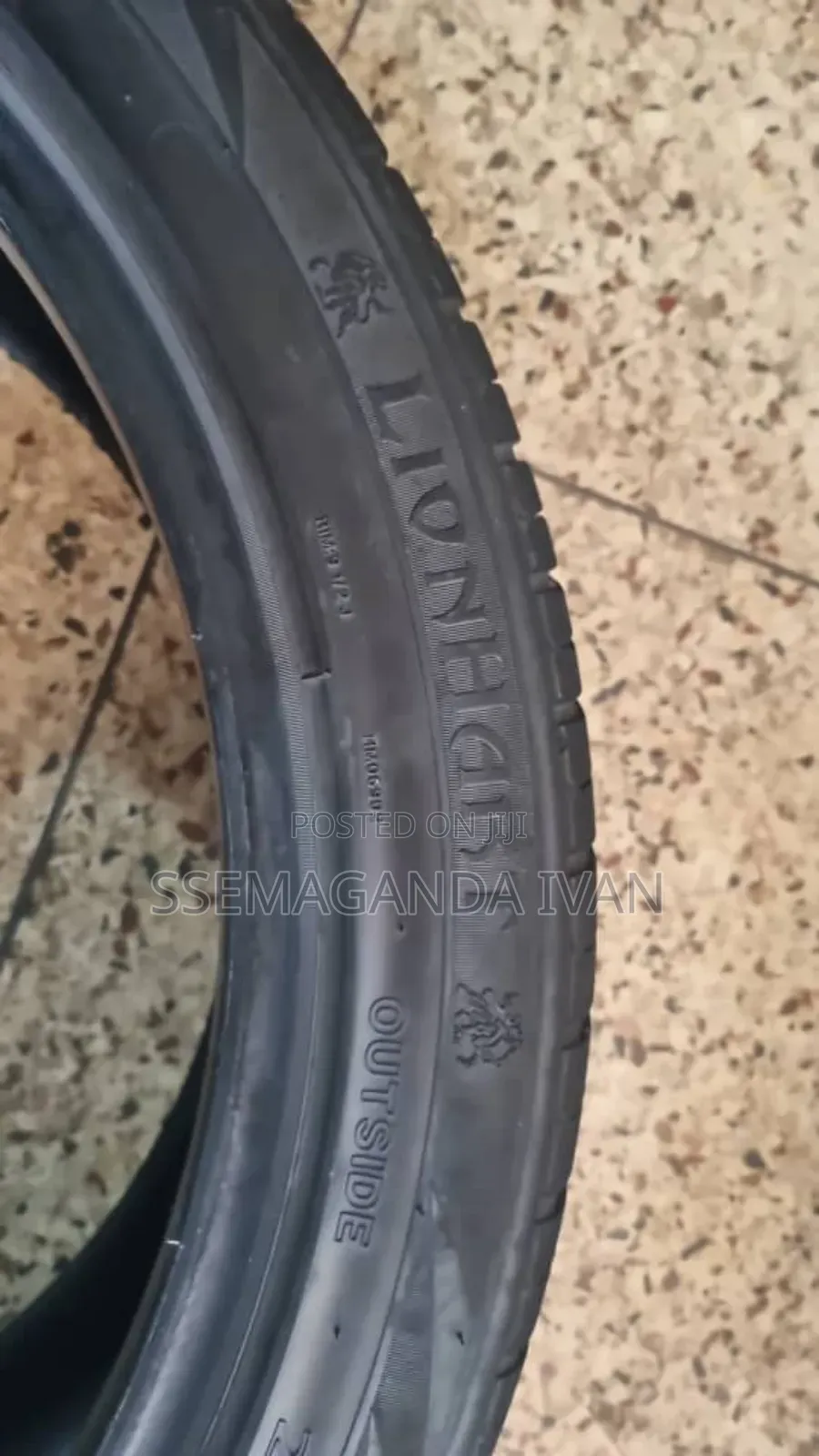 265/40r21 Lionhart Used Made in Thailand Used