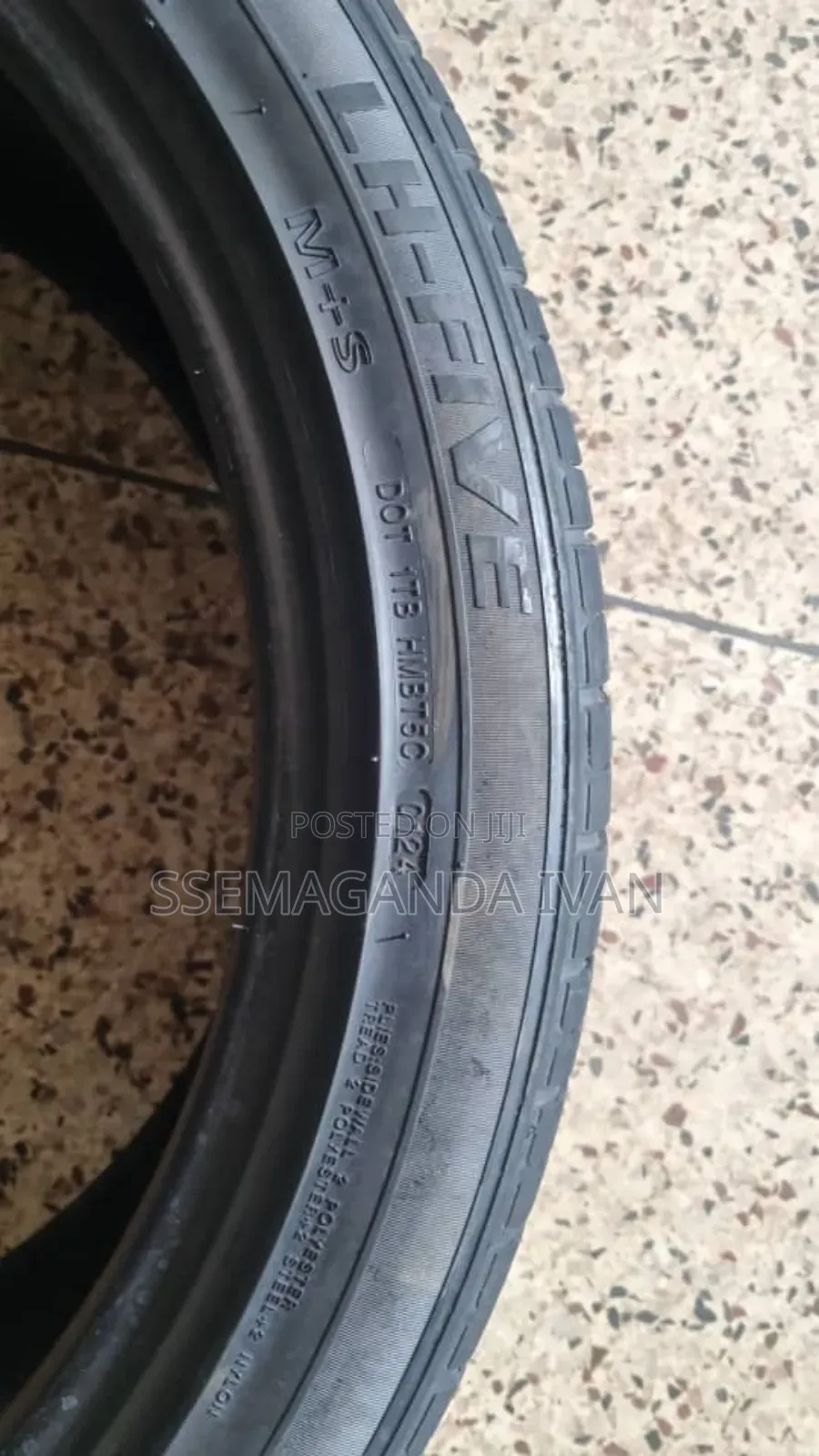 265/40r21 Lionhart Used Made in Thailand Used