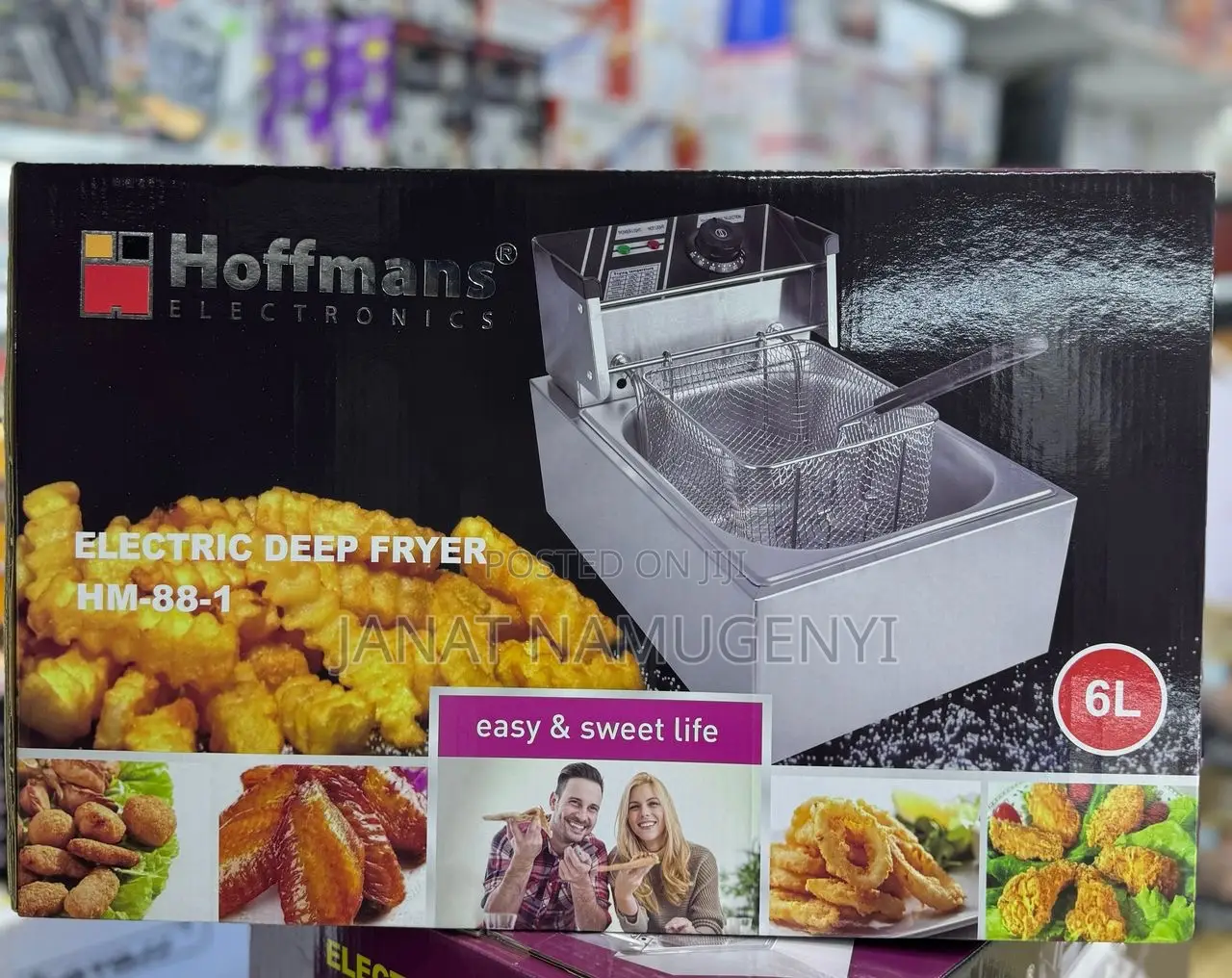 Hoffmans 6l Single Deep Fryer Available