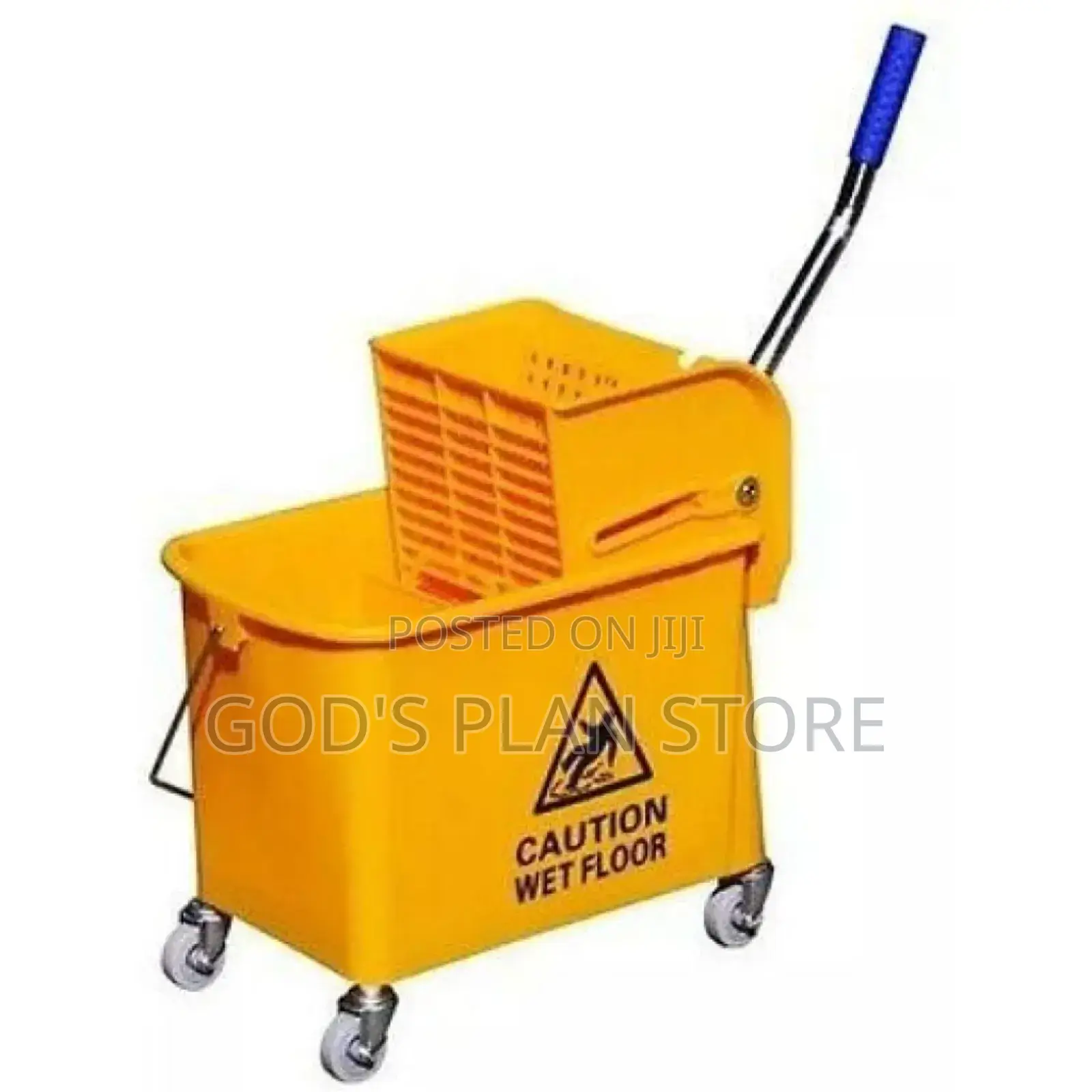 Yellow Plastic Mopping Buckets Mopping Buckets