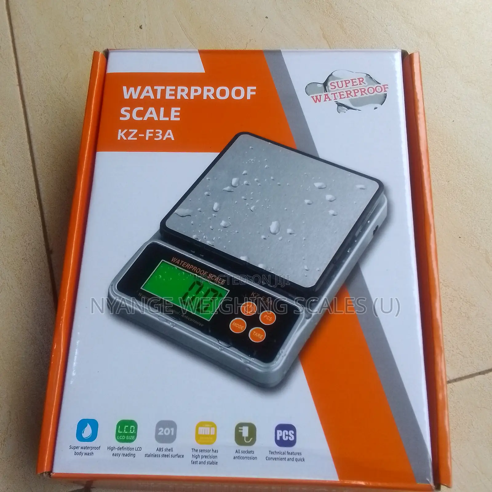 Digital Table Top Weighing Scale 10kg Accurate Poultry Weighing Scale