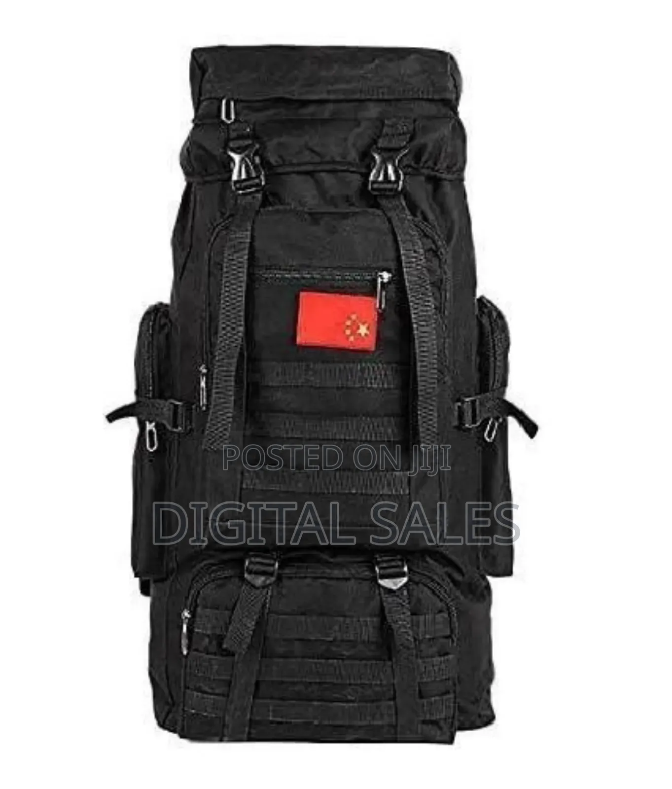 Travel/ Mountain/Safari Bag Red Black