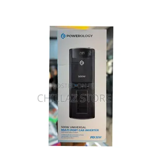 Powerology Multi-Port Car Inverter.