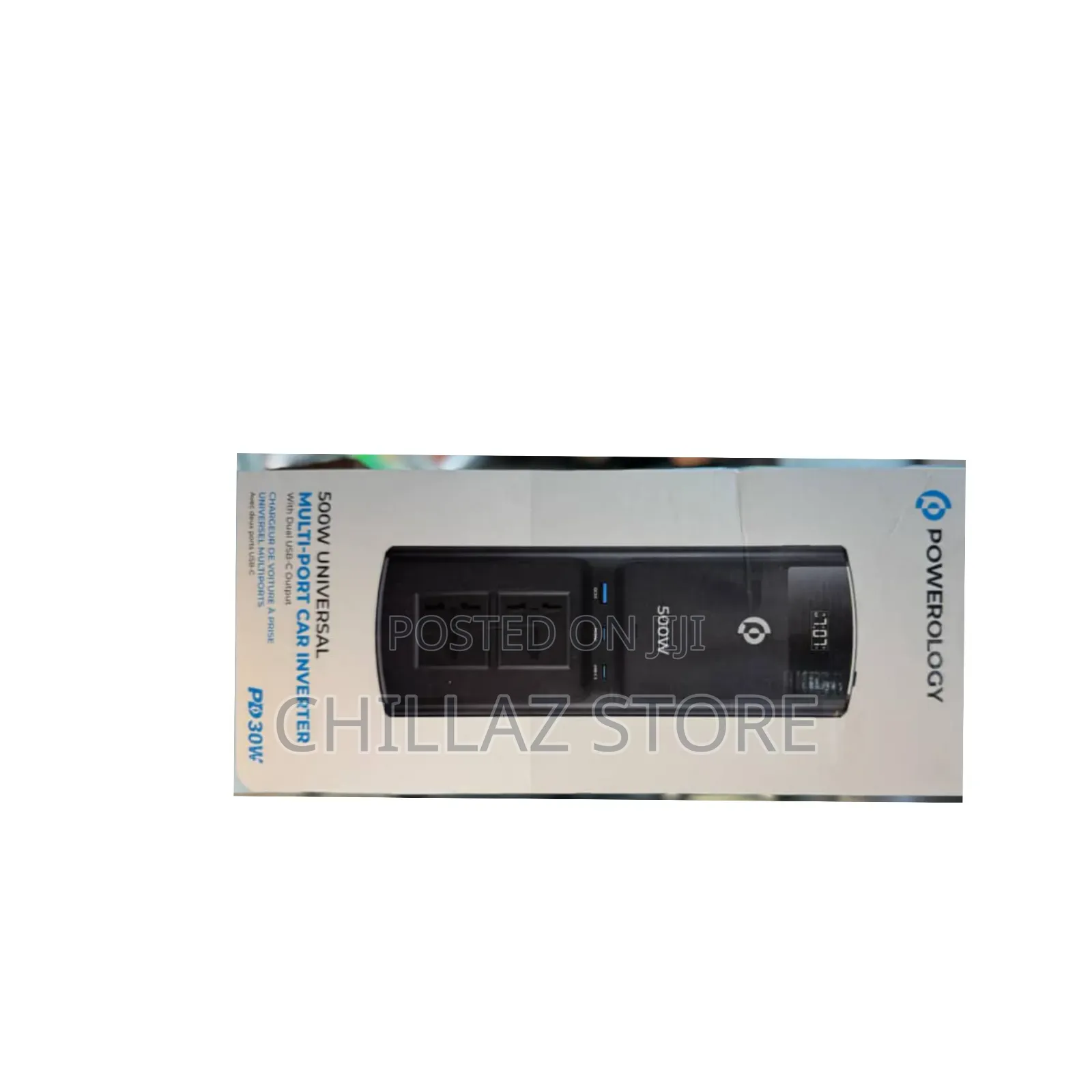 Powerology Multi-Port Car Inverter.