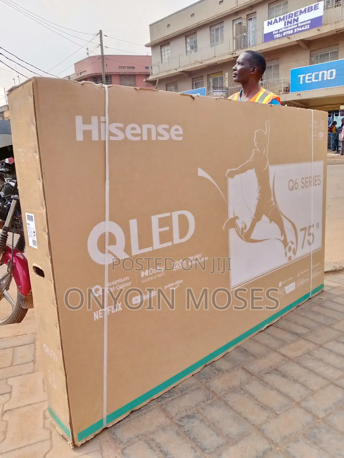 75" Hisense Qled Ultra Hd Frameless Smart Tv