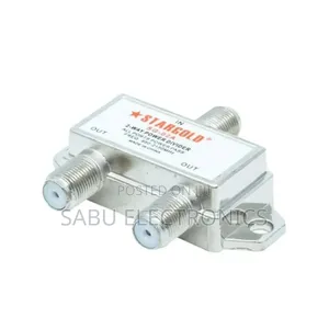 2-Way Power Divider/Splitter for Satellite Antenna Signal