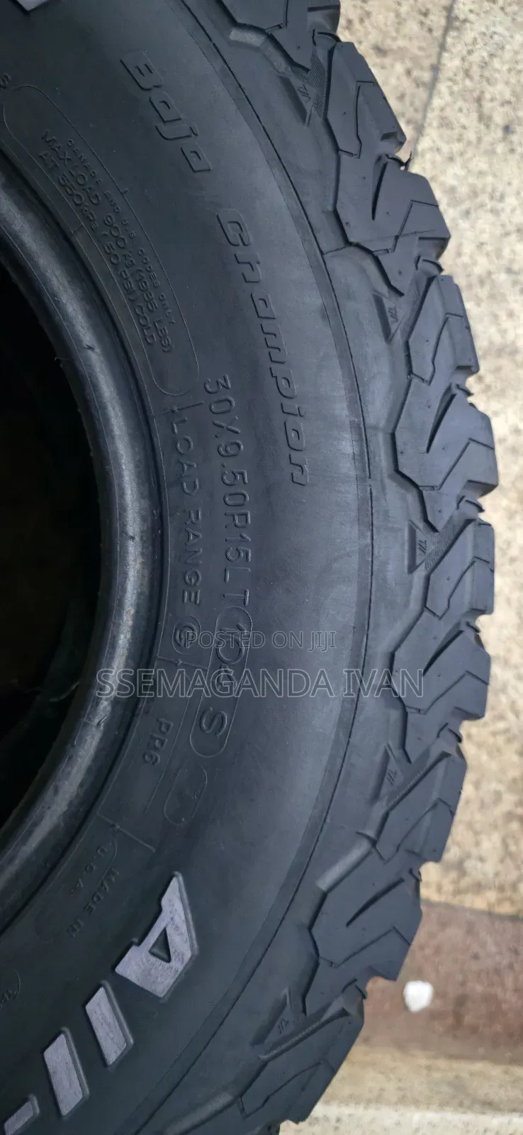 30x9.5r15 Gt Savero Forsign Used Tires