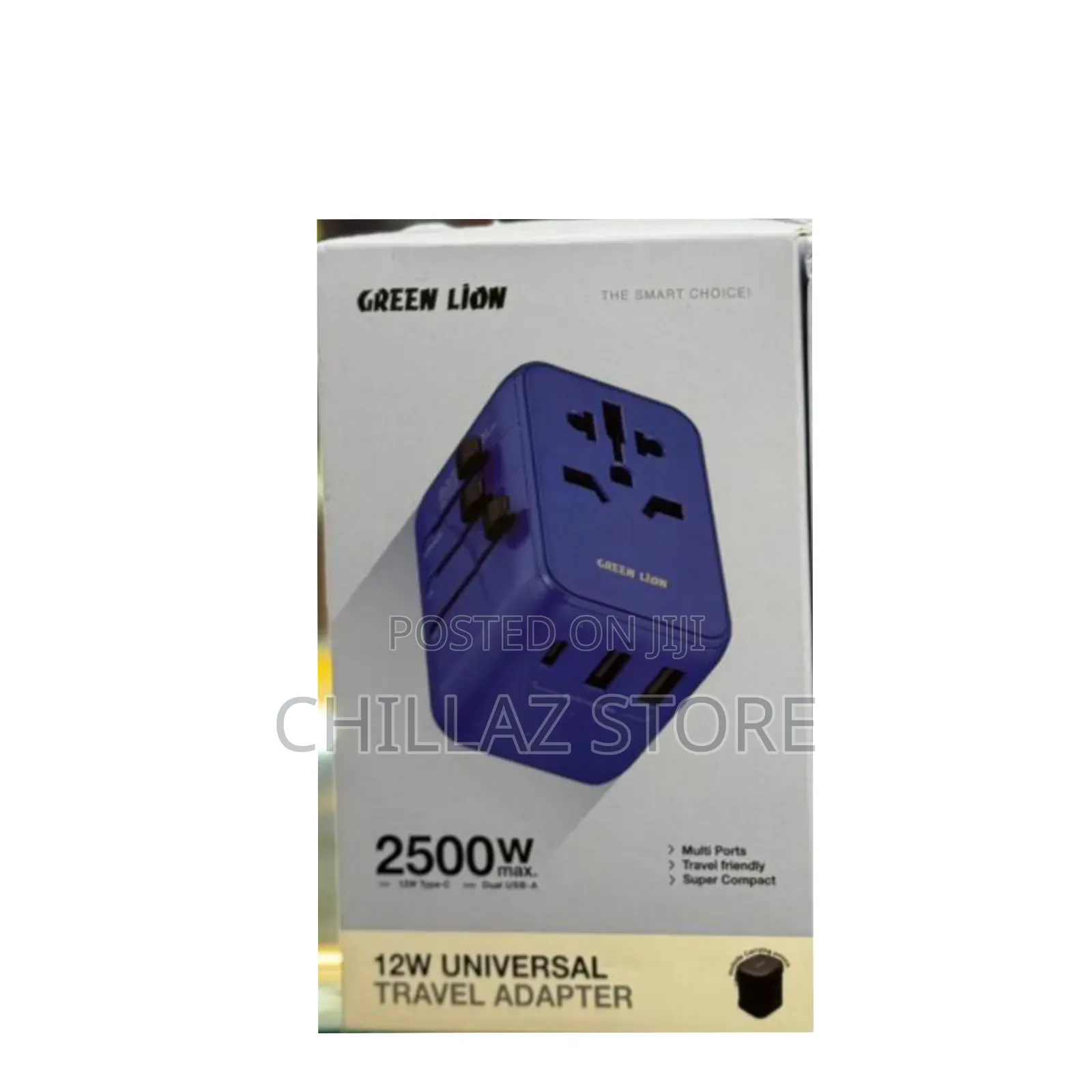 Green Lion 2500w Travel Adapter.
