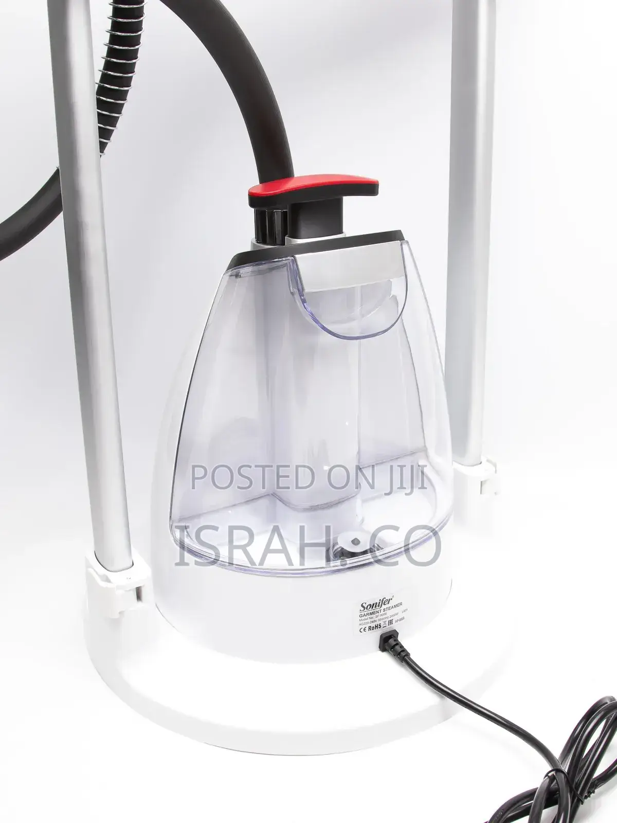 Garment Steamer With 2 Poles and Continuos Steam-