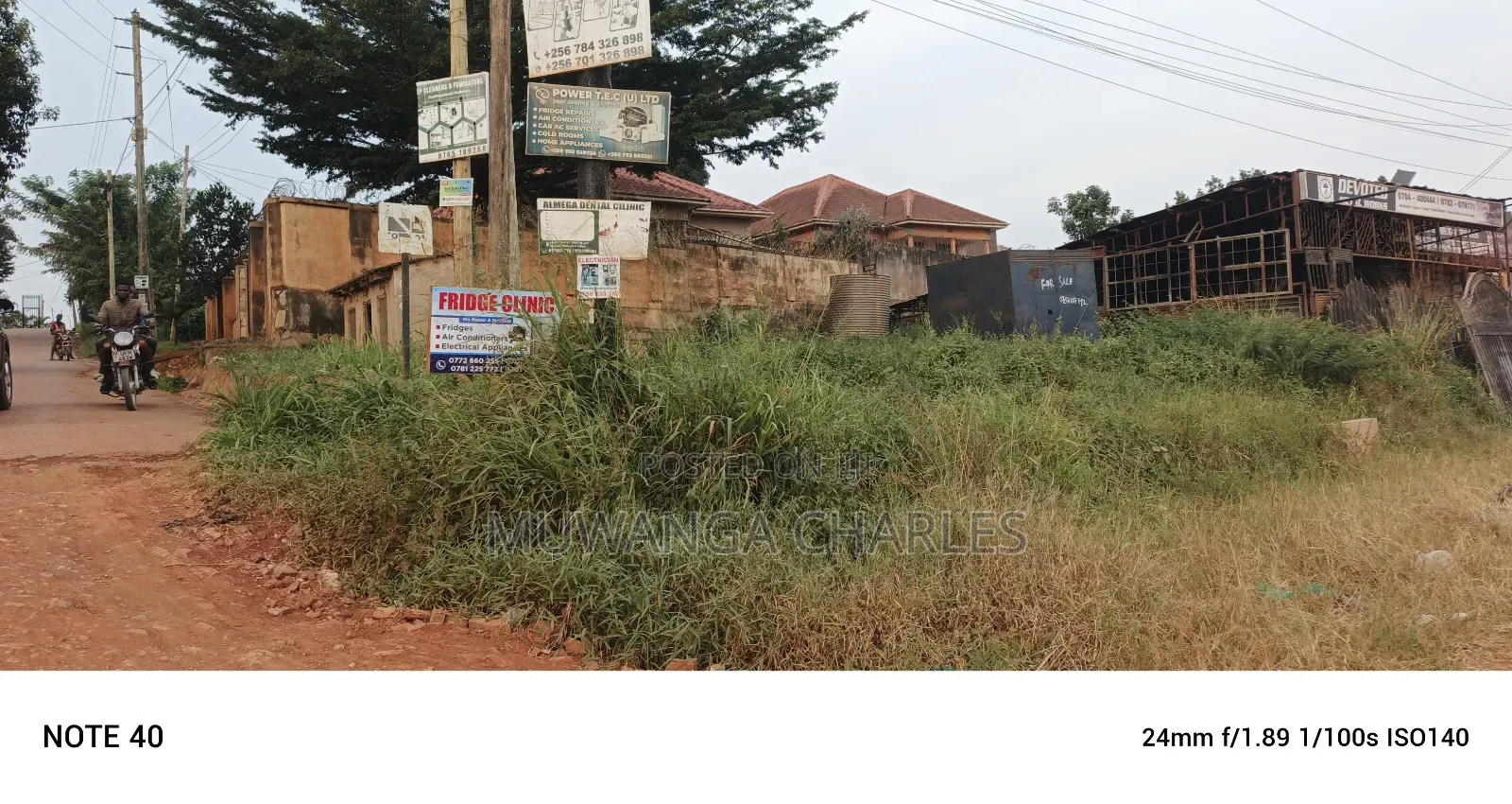 8.5decimals Commercial Land On Sale In Kira Kasangati Road