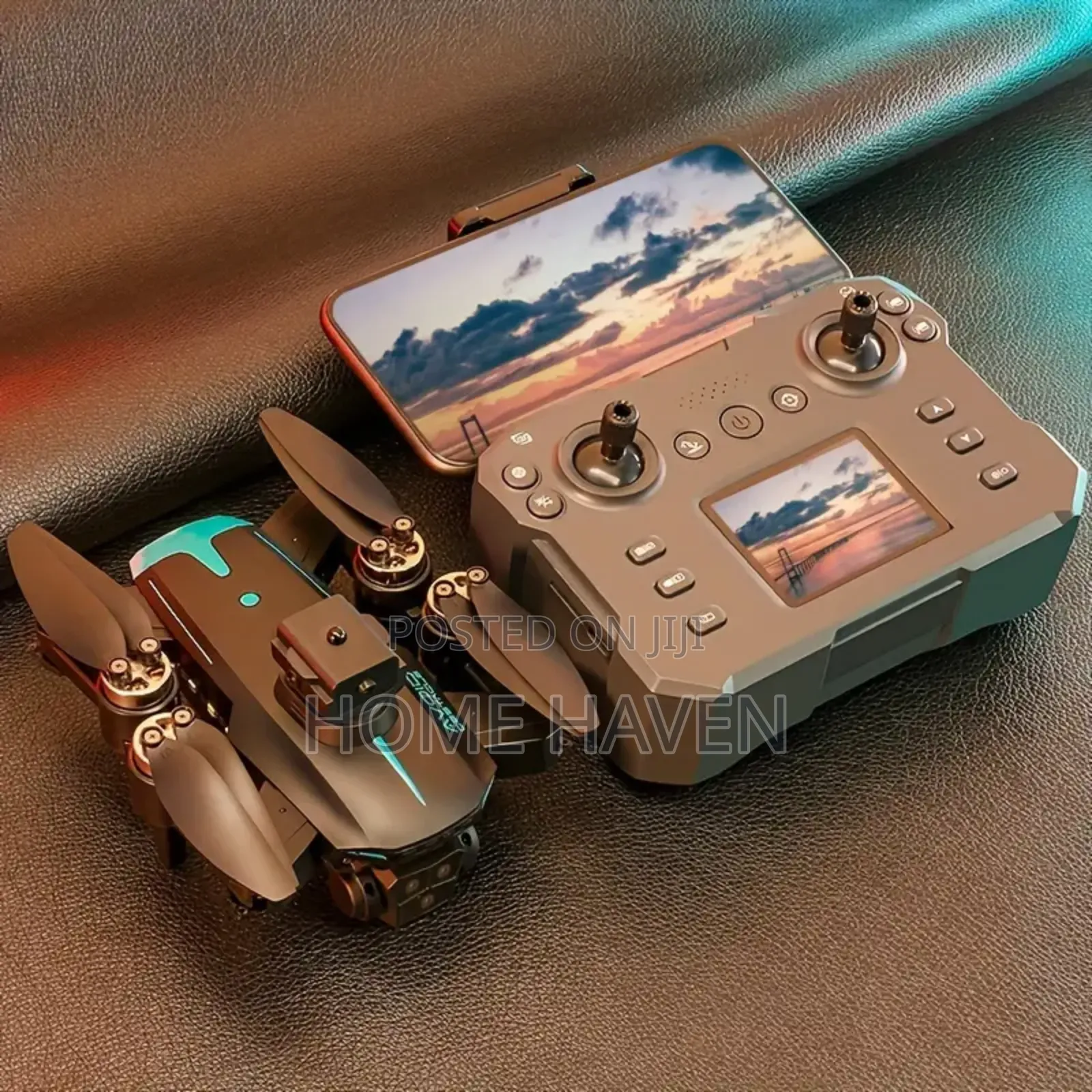 Foldable Quadcopter Drone With LCD Screen Remote Control