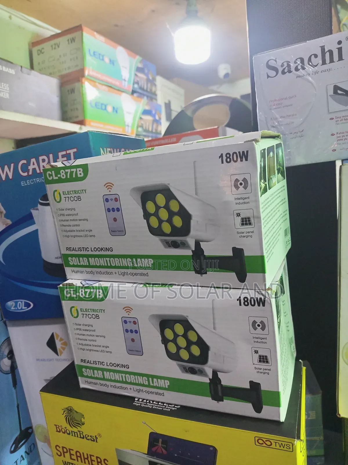 Solar Monitoring Lamp