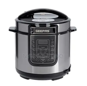 Geepas 8liters Digital Electric Pressure Cooker With Steamer