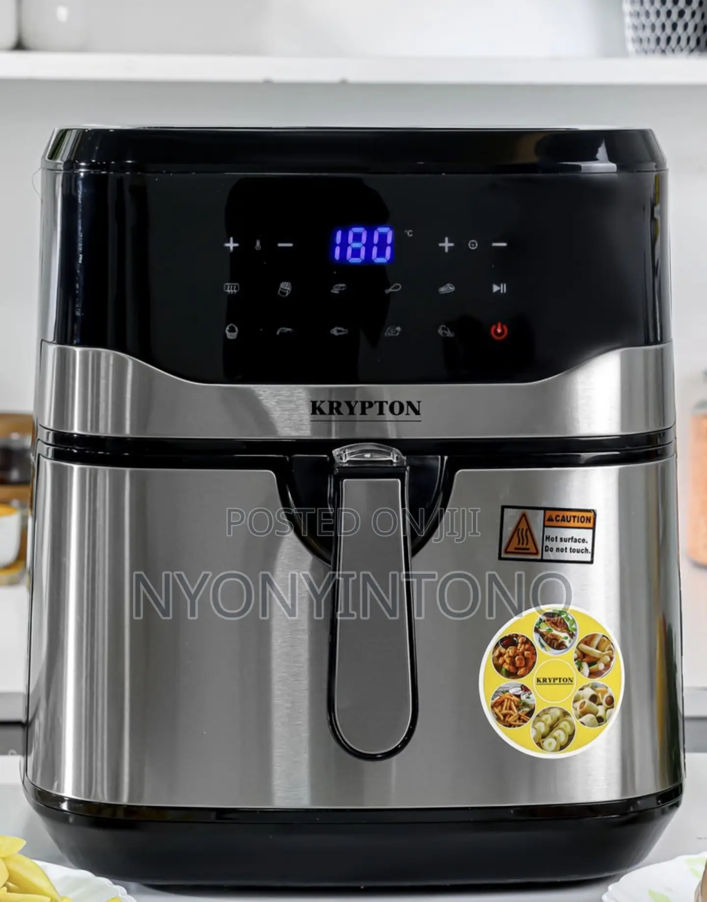 Krypton 7.5 Liters Digital Air Fryer With 2years Warranty