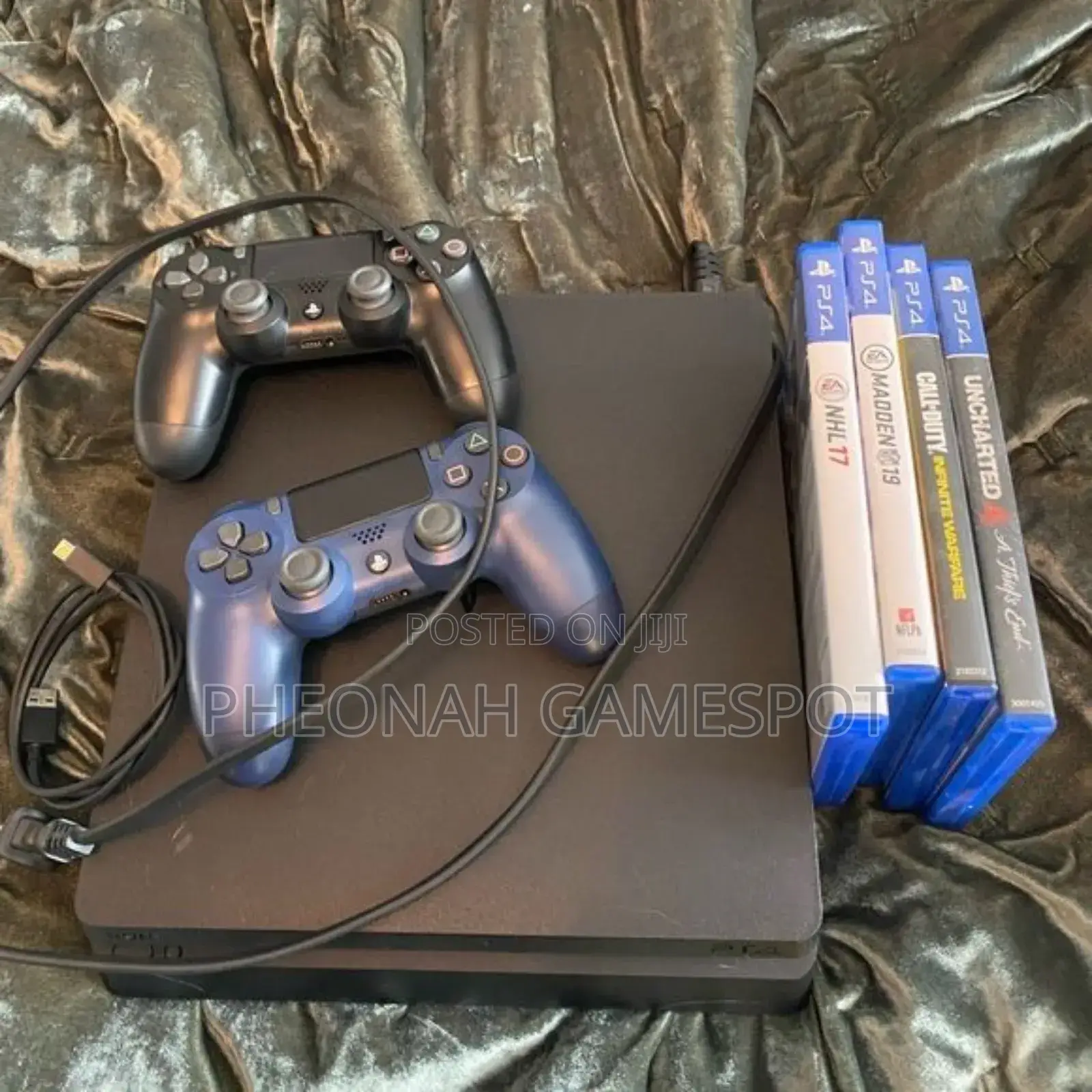 Playstation 4 Slim Chipped Console, 18 Games Firmware 12.5