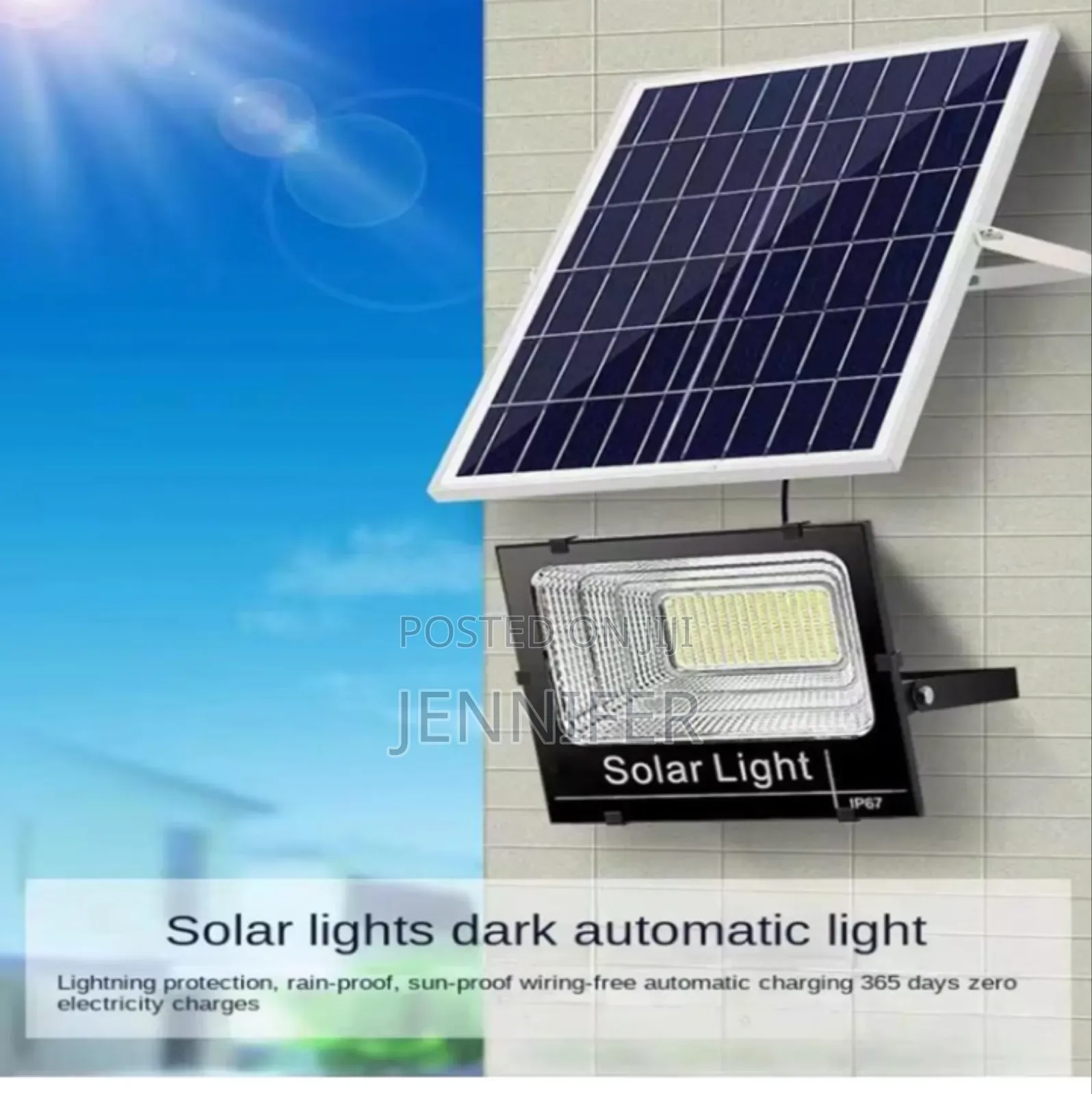 Smart Solar Led Light Outdoor Wall Lamp