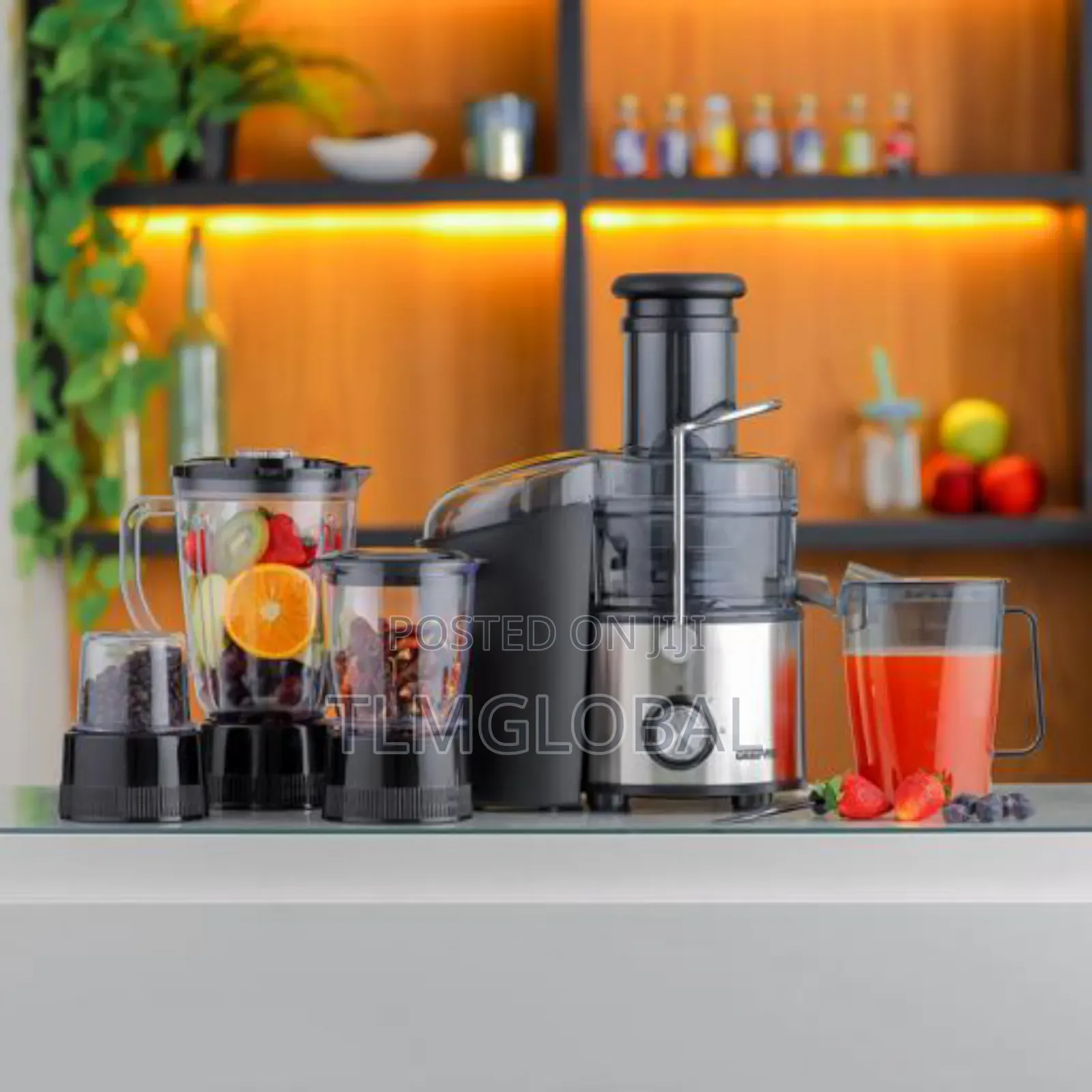 4-in-1 Blender & Juicer Extractor Geepas Gsb44016