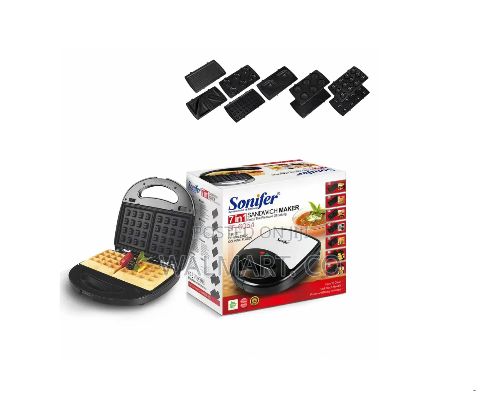 7 in 1 Sonifer Sandwich Waffle Maker