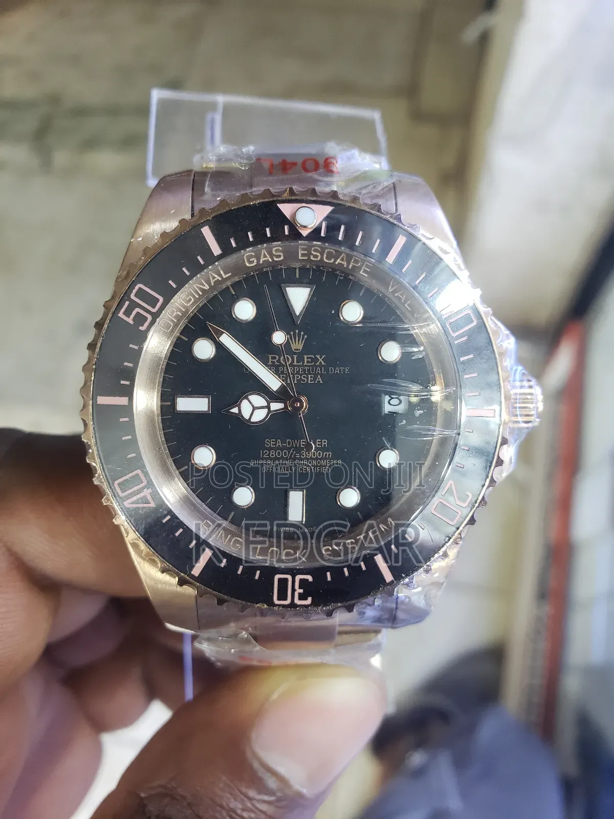Golden Rolex Sea Dweller