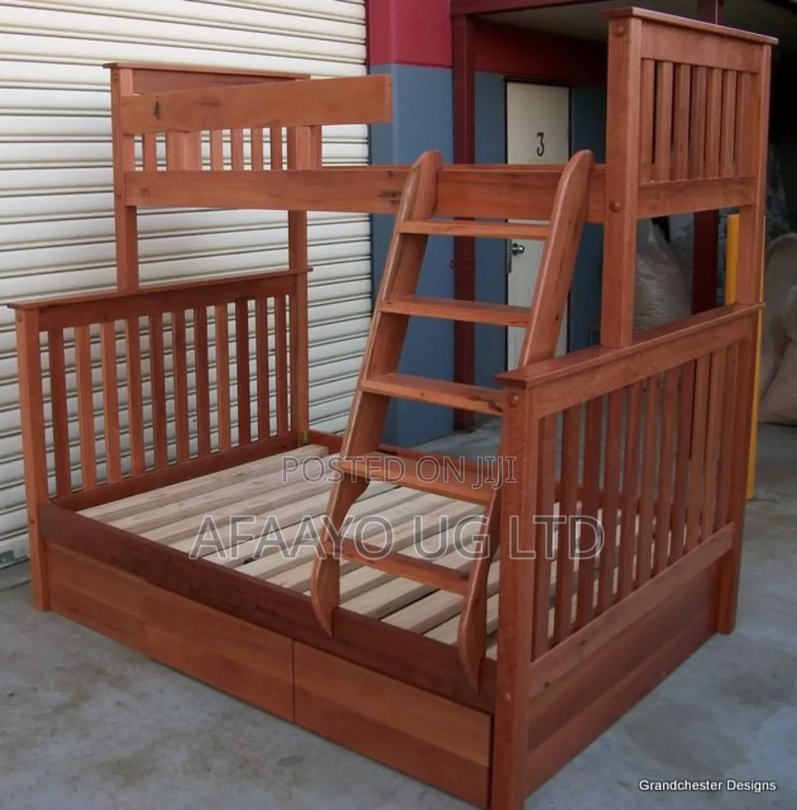 Wooden Double Decker Bed