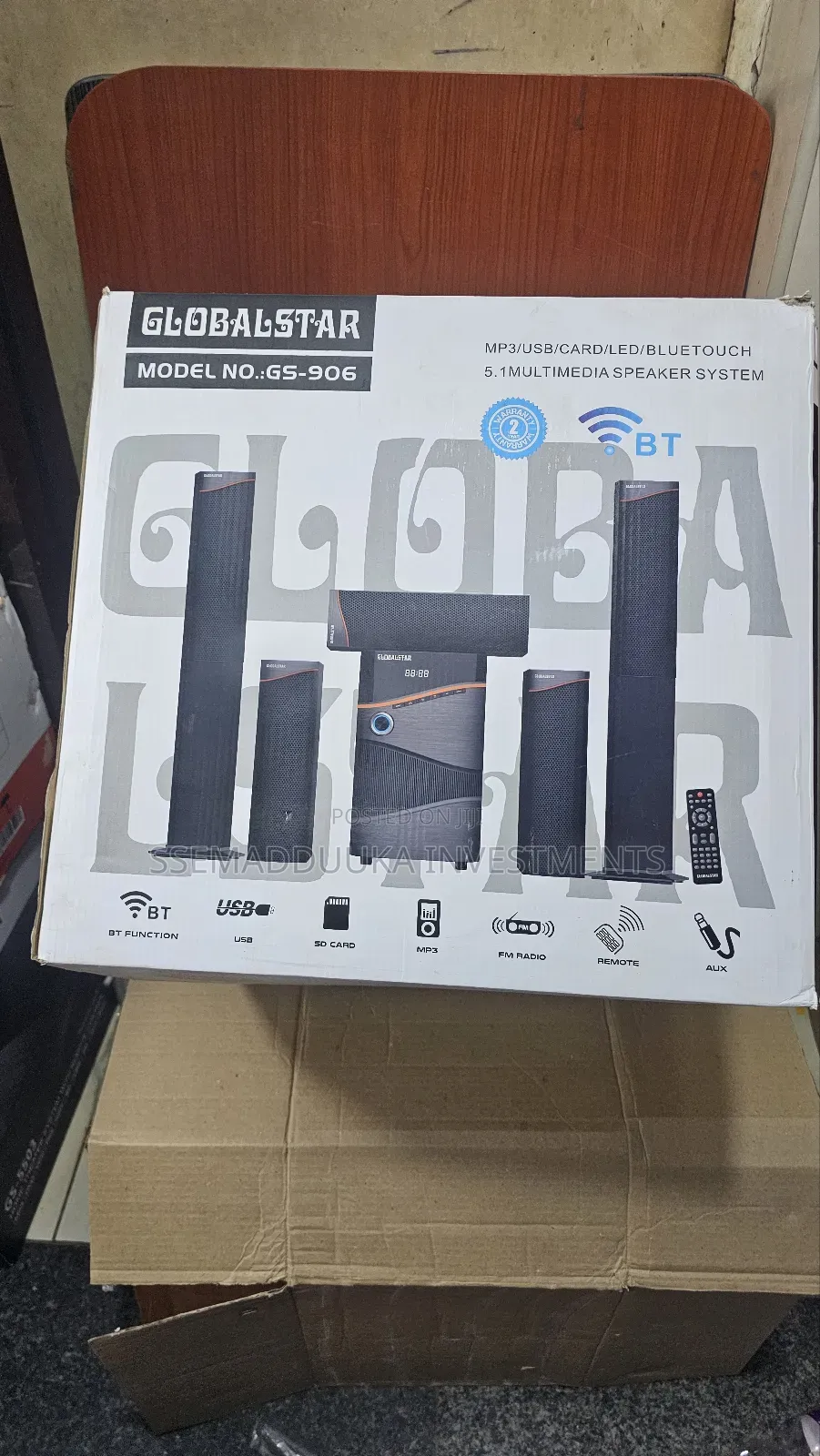 Globalstar Gs - 906 Home Theater Sound System