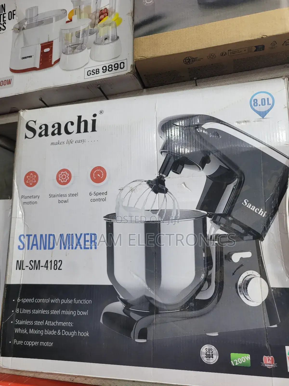 Saachi Stand Commercial/Home Mixer