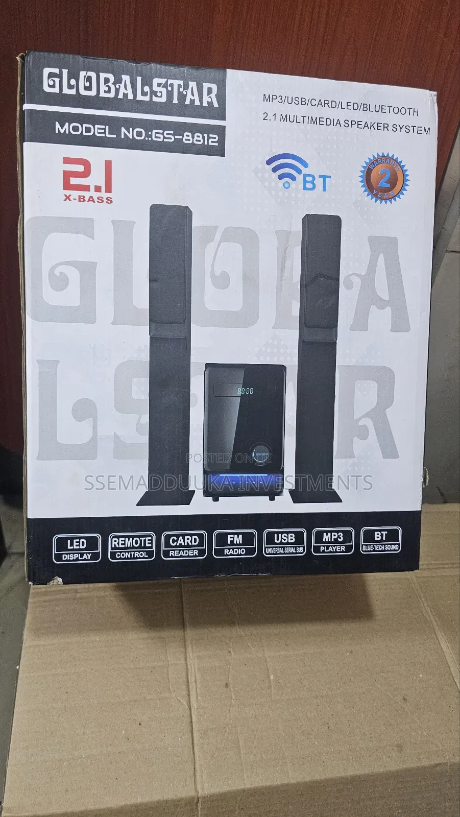 Globalstar Gs-8812 Multimedia Speaker System
