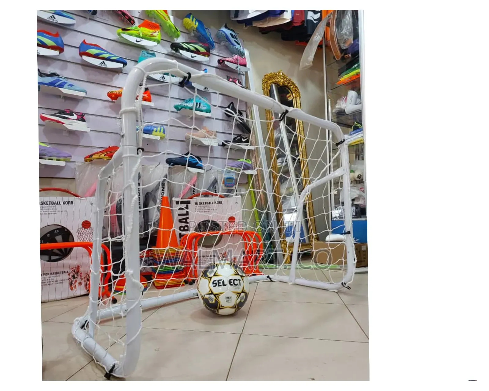 2 Football Goal Posts Small Size