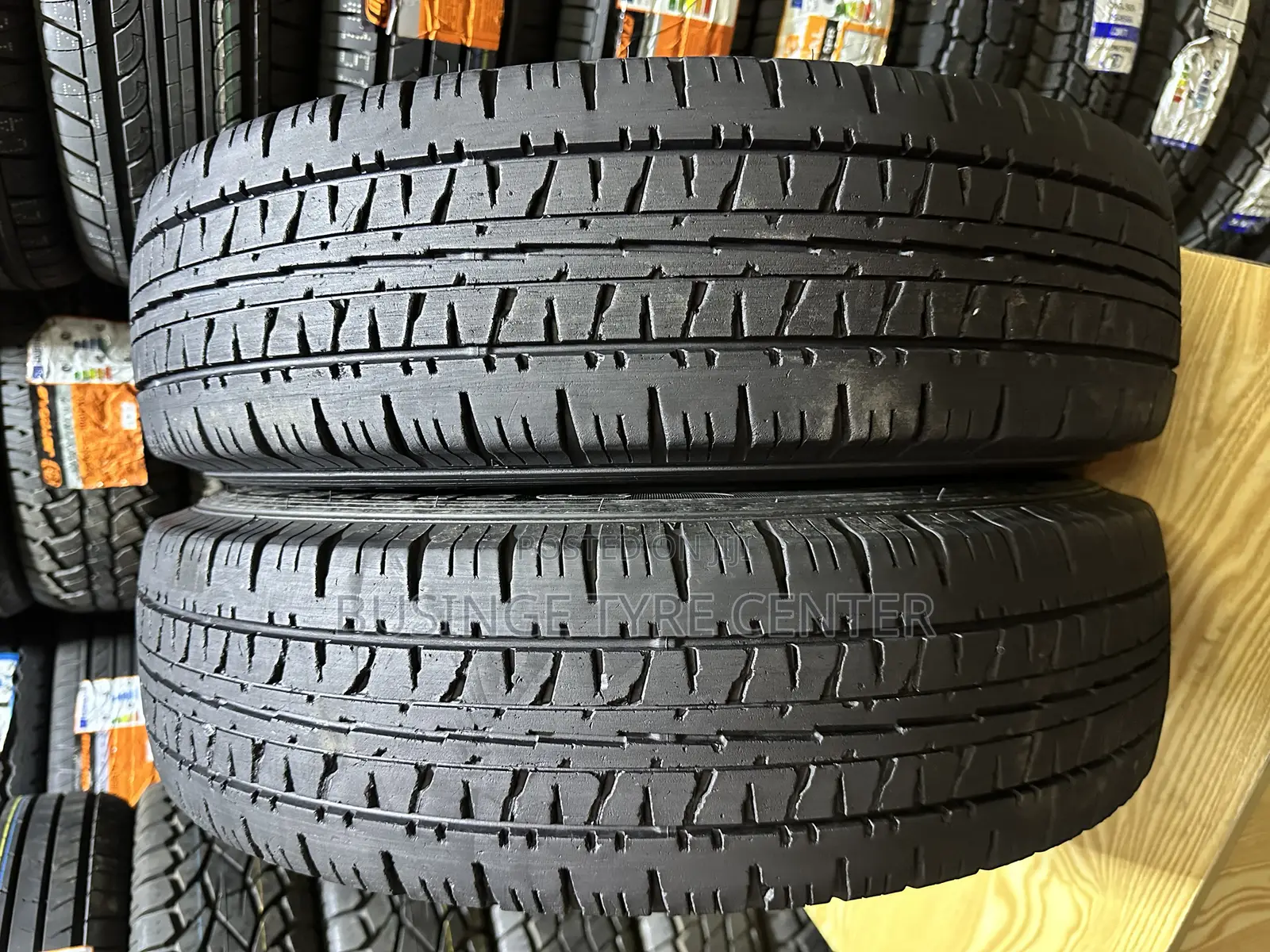 195/80r15 Dunlop Foreign Used Tires Good Condition