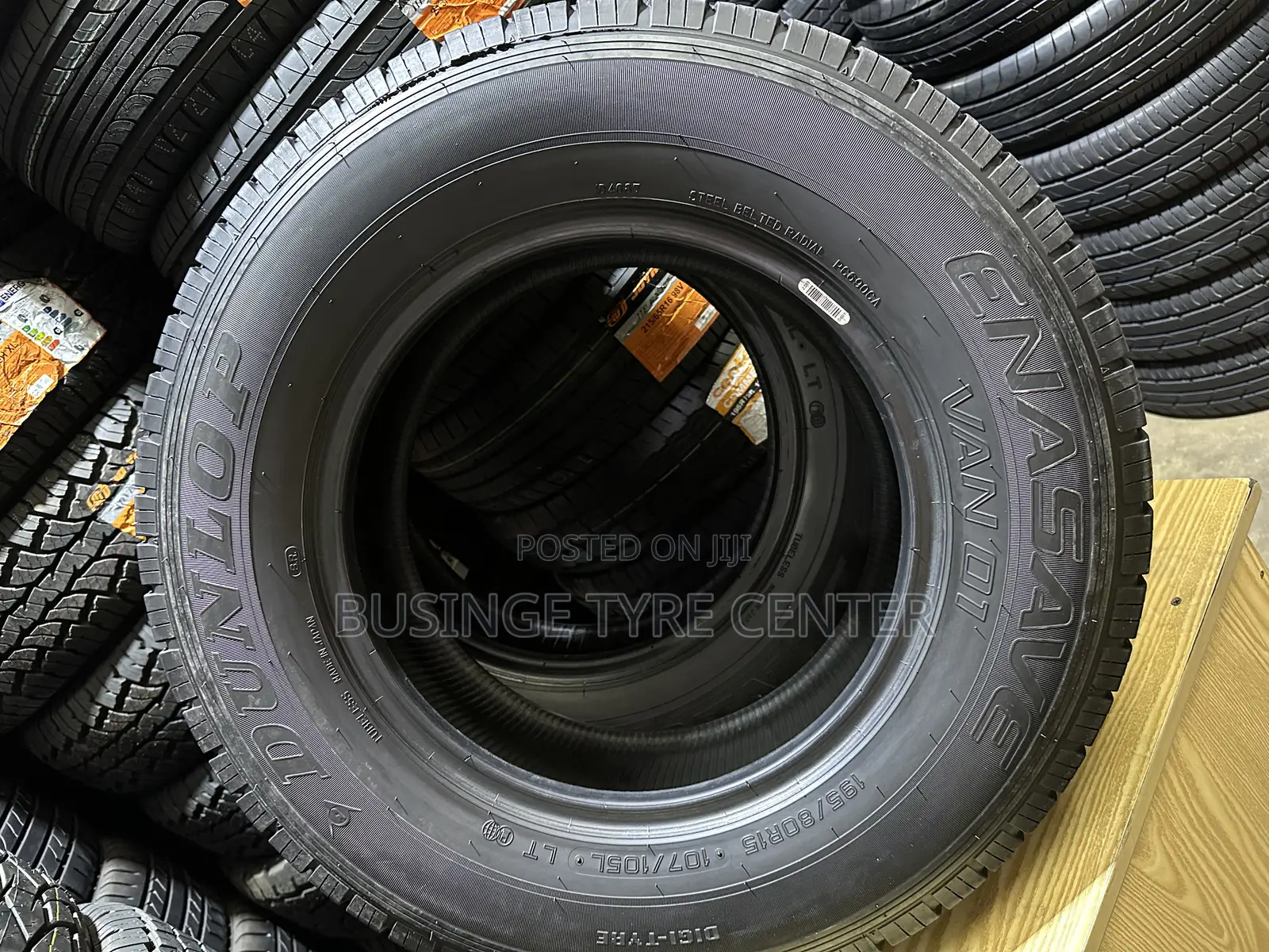 195/80r15 Dunlop Foreign Used Tires Good Condition