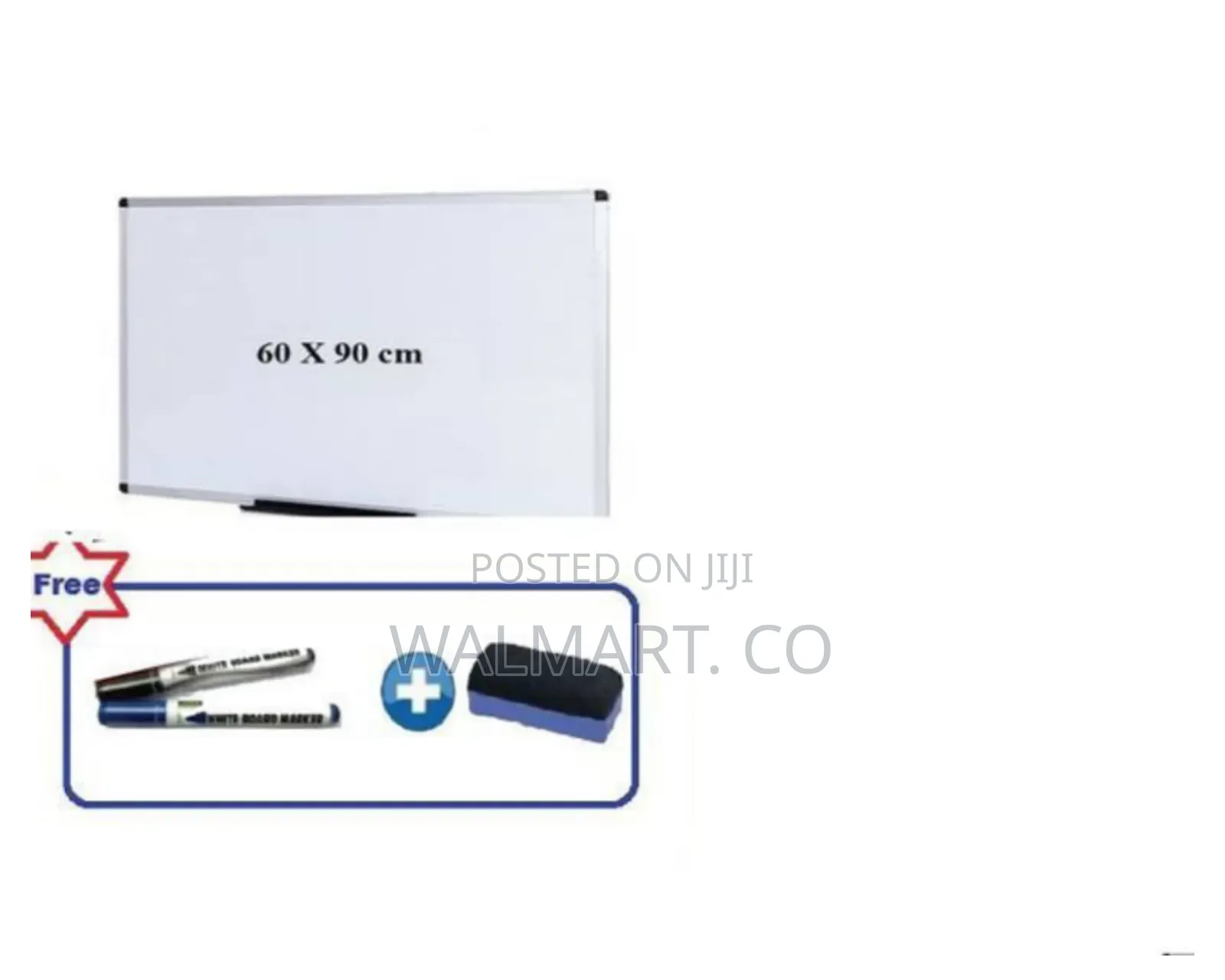 60cmx90cm Whiteboard With Eraser, Marker