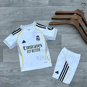 Real Madrid Home Kids Jersey